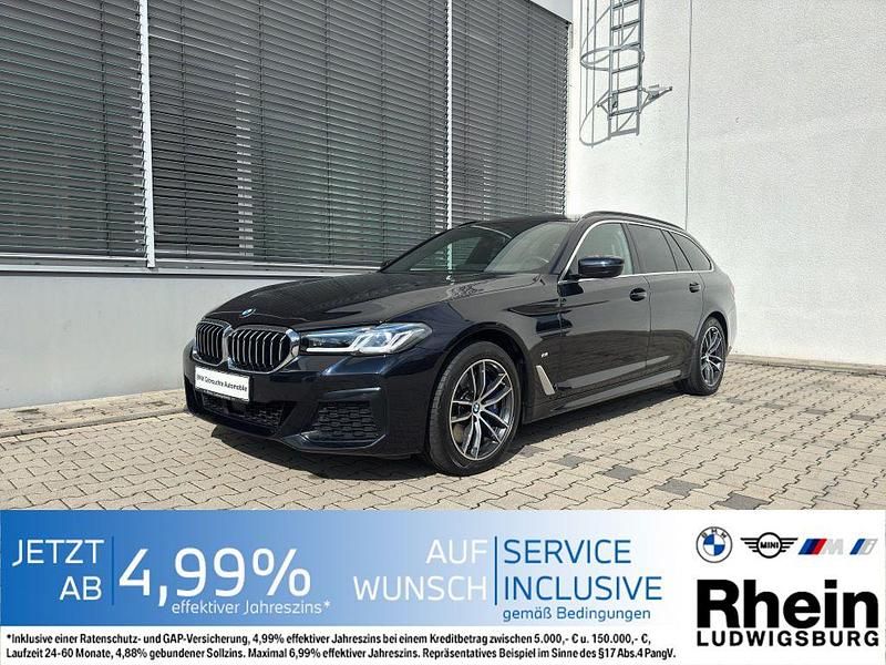 Schwarz Gebraucht 2020 BMW 540 M Sport Kombi | 41.489 € (Teuer) - Bild 1/4