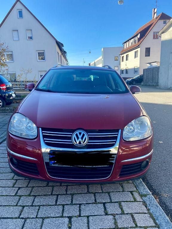 Rot Gebraucht 2009 VW Golf VI Comfortline Kombi | 1.700 € (Superpreis) - Bild 1/4