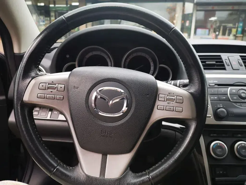Używany Mazda 6 170 KM (125 kW) 2008 Czarny Sedan/Limuzyna