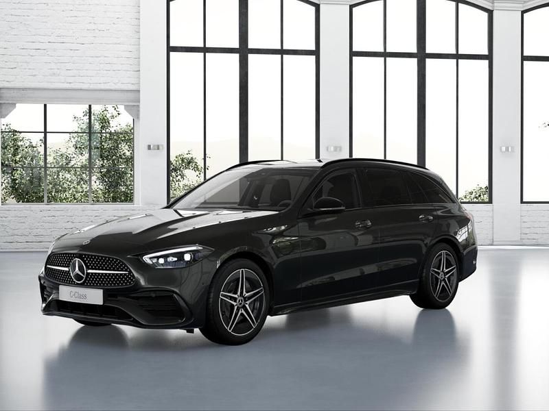 Graphitgrau metallic Gebraucht 2022 Mercedes C300 AMG Kombi | 38.380 € (Fairer Preis) - Bild 1/4