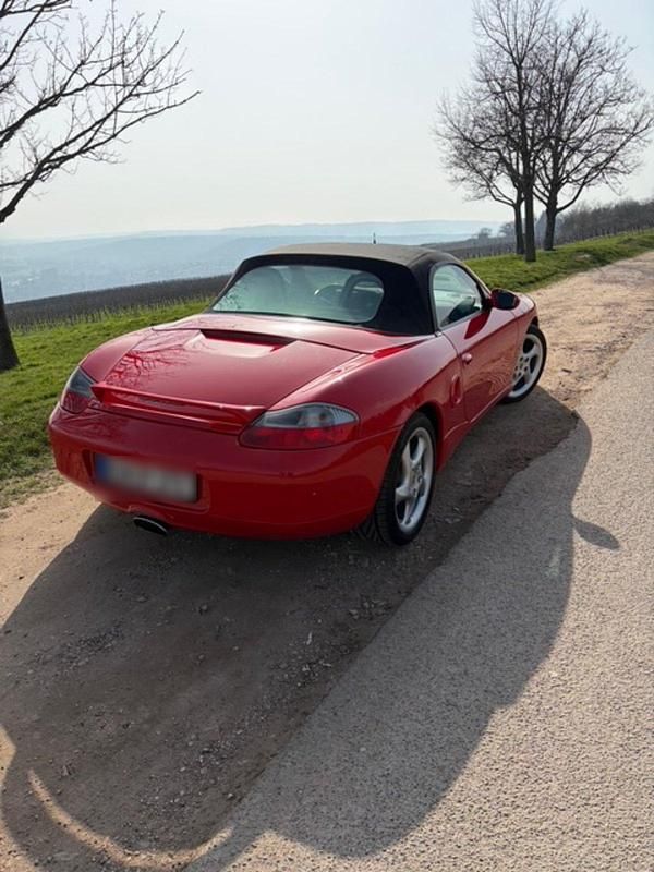 Gebraucht Porsche Boxster 2002 Rot Cabrio
