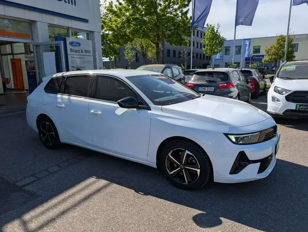 Brugt Opel Astra 131 HK (96 kW) 2025 Hvid Stationcar
