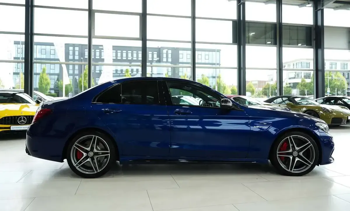 Gebraucht Mercedes C63 AMG AMG 510 PS (375 kW) 2017 Blau Limousine