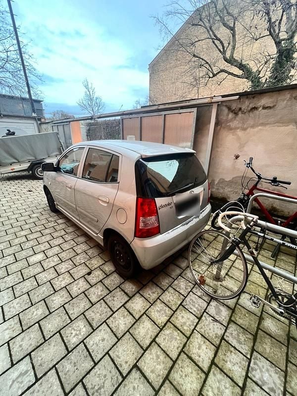 Gebraucht Kia Picanto EX 65 PS (47 kW) 2005 Silber Kleinwagen