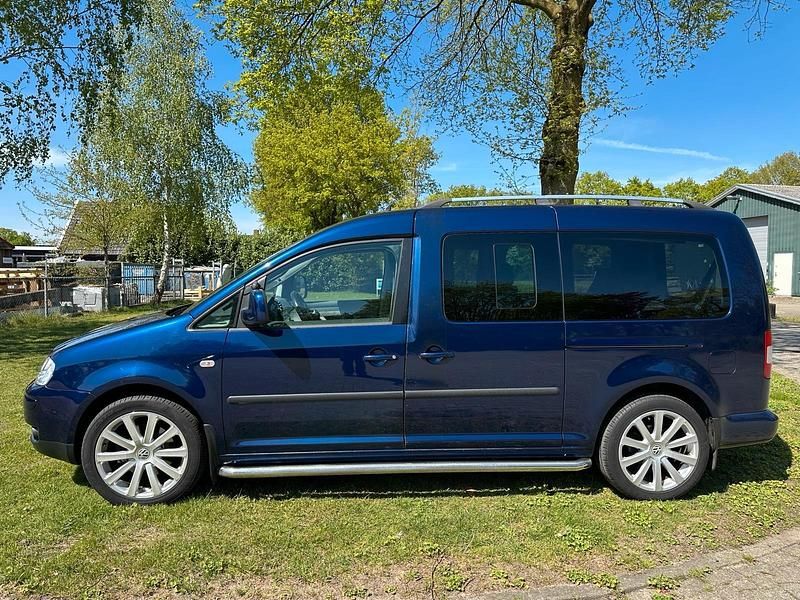 Blau Gebraucht 2008 VW Caddy Maxi Van / Kleinbus | 8.250 € - Bild 1/4