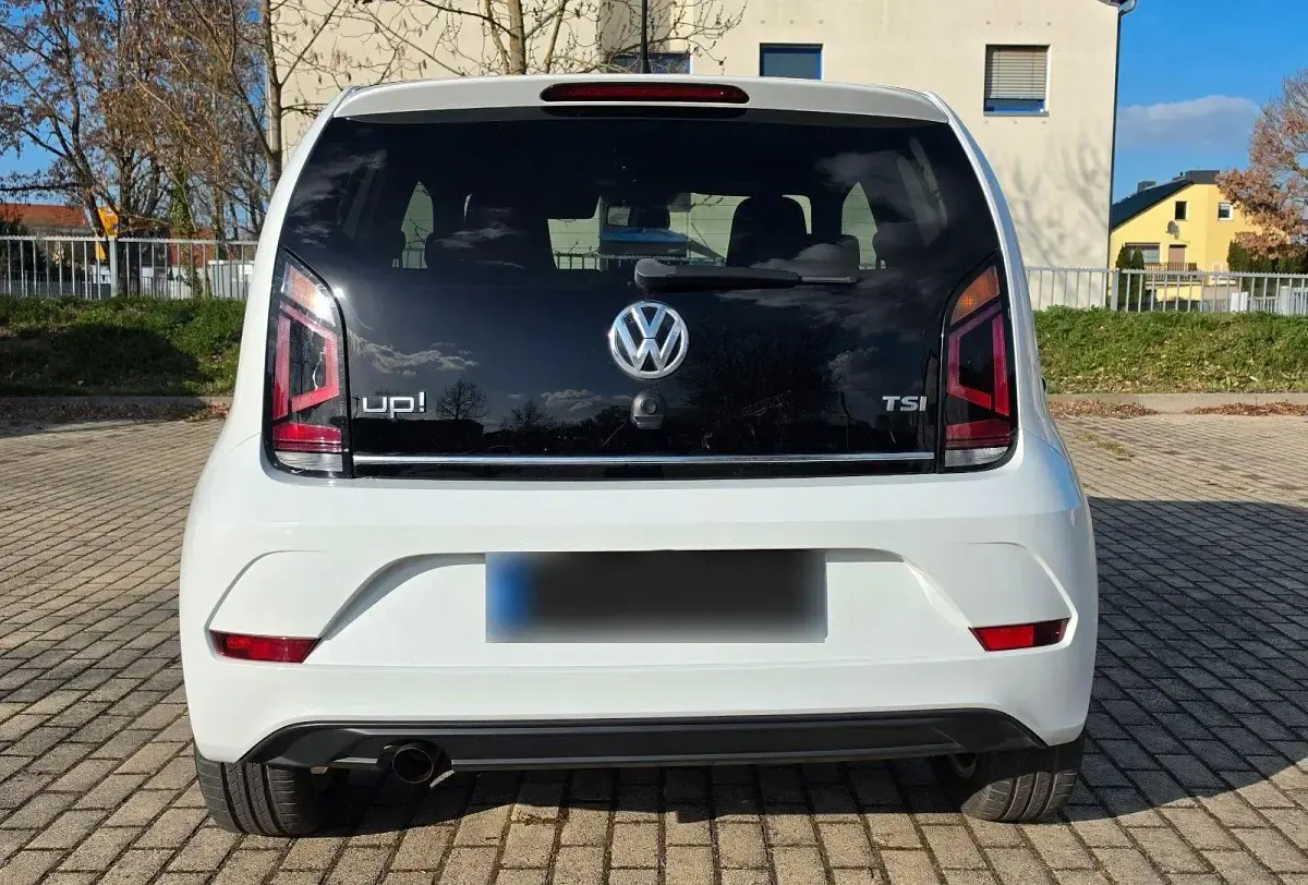 Gebraucht VW up! Beats 90 PS (66 kW) 2017 Weiß Kleinwagen