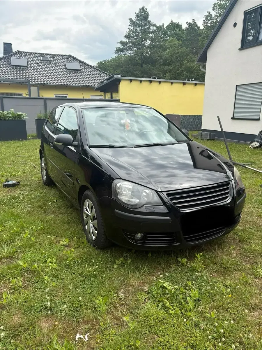 Gebraucht VW Polo 60 PS (44 kW) 2007 Schwarz Kleinwagen