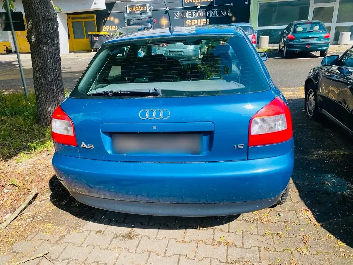 Brugt Audi A3 101 HK (74 kW) 2002 Blå Hatchback