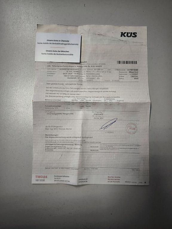 Gebraucht Dacia Duster Ambiance 109 PS (80 kW) 2017 Weiß SUV