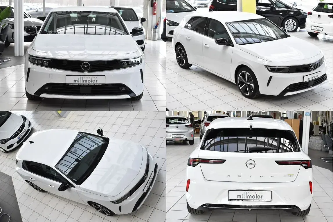 Gebraucht Opel Astra Elegance 131 PS (96 kW) 2024 Weiß arktis weiß Limousine