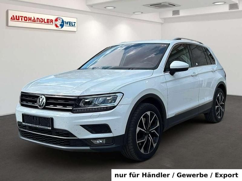 Weiß Gebraucht 2018 VW Tiguan Highline SUV | 14.699 € (Superpreis) - Bild 1/3