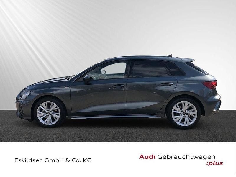 Brugt Audi A3 S-Line 150 HK (110 kW) 2025 Grå Sedan
