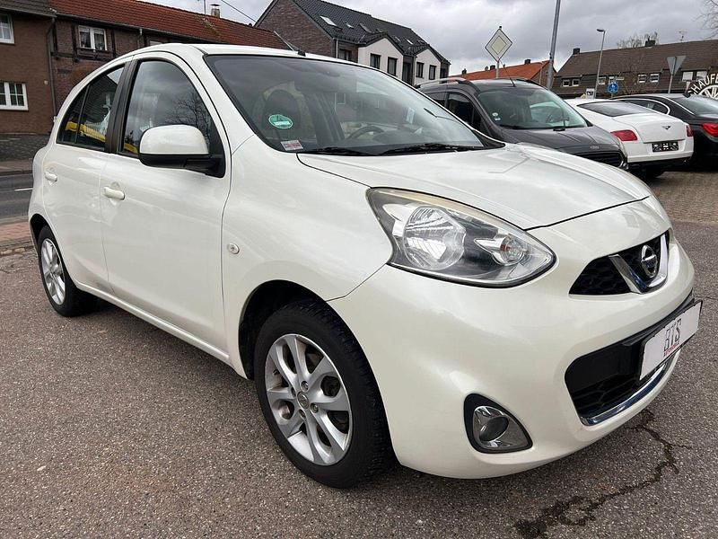 Gebraucht Nissan Micra Tekna 80 PS (58 kW) 2015 Weiß Kleinwagen