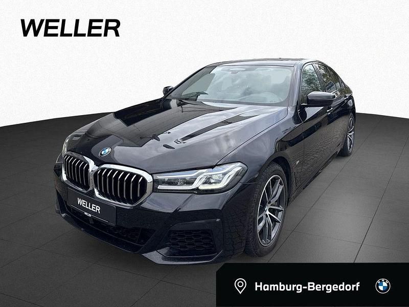 Black sapphire (schwarz) Gebraucht 2023 BMW 530 M Sport Limousine | 44.900 € (Fairer Preis) - Bild 1/4