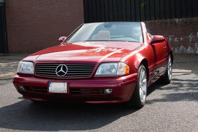 Rot Gebraucht 1999 Mercedes SL500 Cabrio | 21.250 € - Bild 1/4
