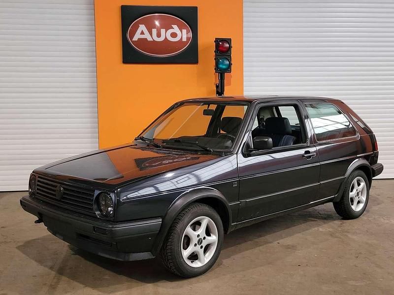 Gebraucht VW Golf II 69 PS (50 kW) 1990 Schwarz Kleinwagen