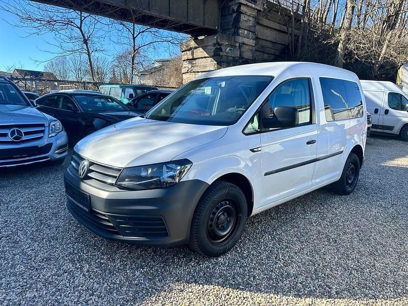Gebraucht VW Caddy 75 PS (55 kW) 2018 Weiß Van / Kleinbus