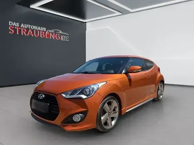 Gebraucht Hyundai Veloster Premium 186 PS (136 kW) 2013 Orange Kleinwagen
