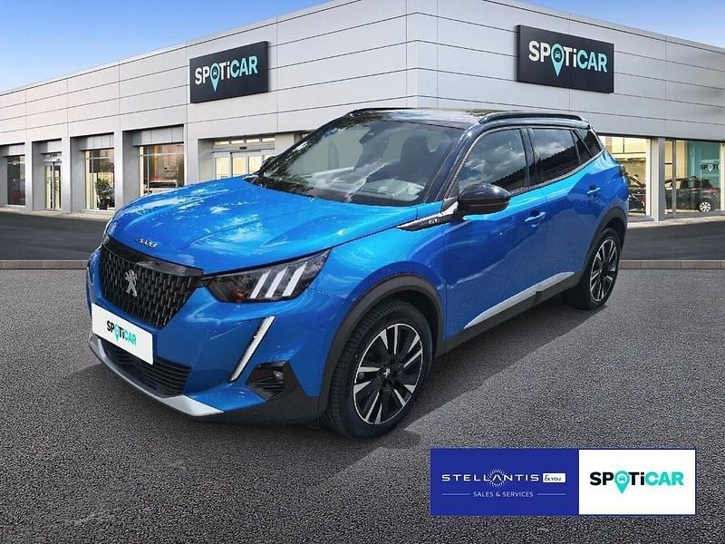 Blau Gebraucht 2021 Peugeot 2008 GTi SUV | 20.980 € (Fairer Preis) - Bild 1/4