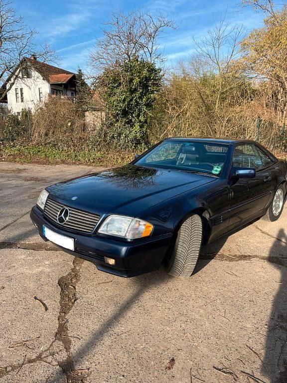 Gebraucht Mercedes SL320 231 PS (169 kW) 1994 Blau Cabrio