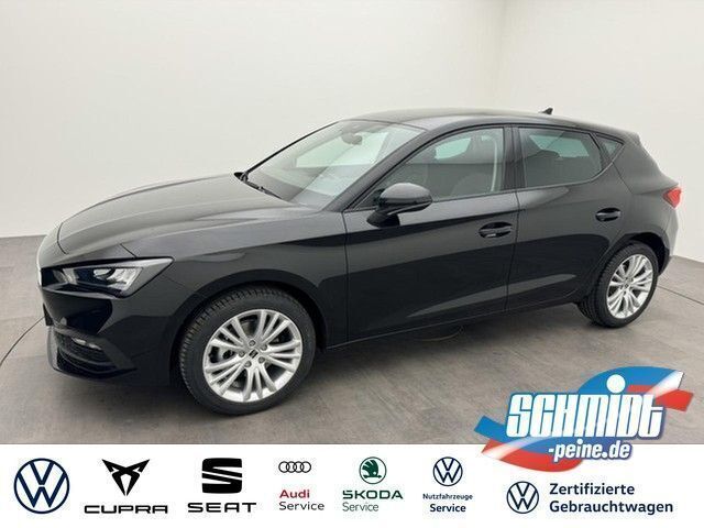 Black metallic Gebraucht 2024 Seat Leon Style Kleinwagen | 27.400 € (Superpreis) - Bild 1/4