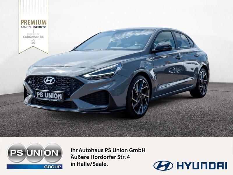 Grau Gebraucht 2021 Hyundai i30 N Line Limousine | 21.450 € (Fairer Preis) - Bild 1/4