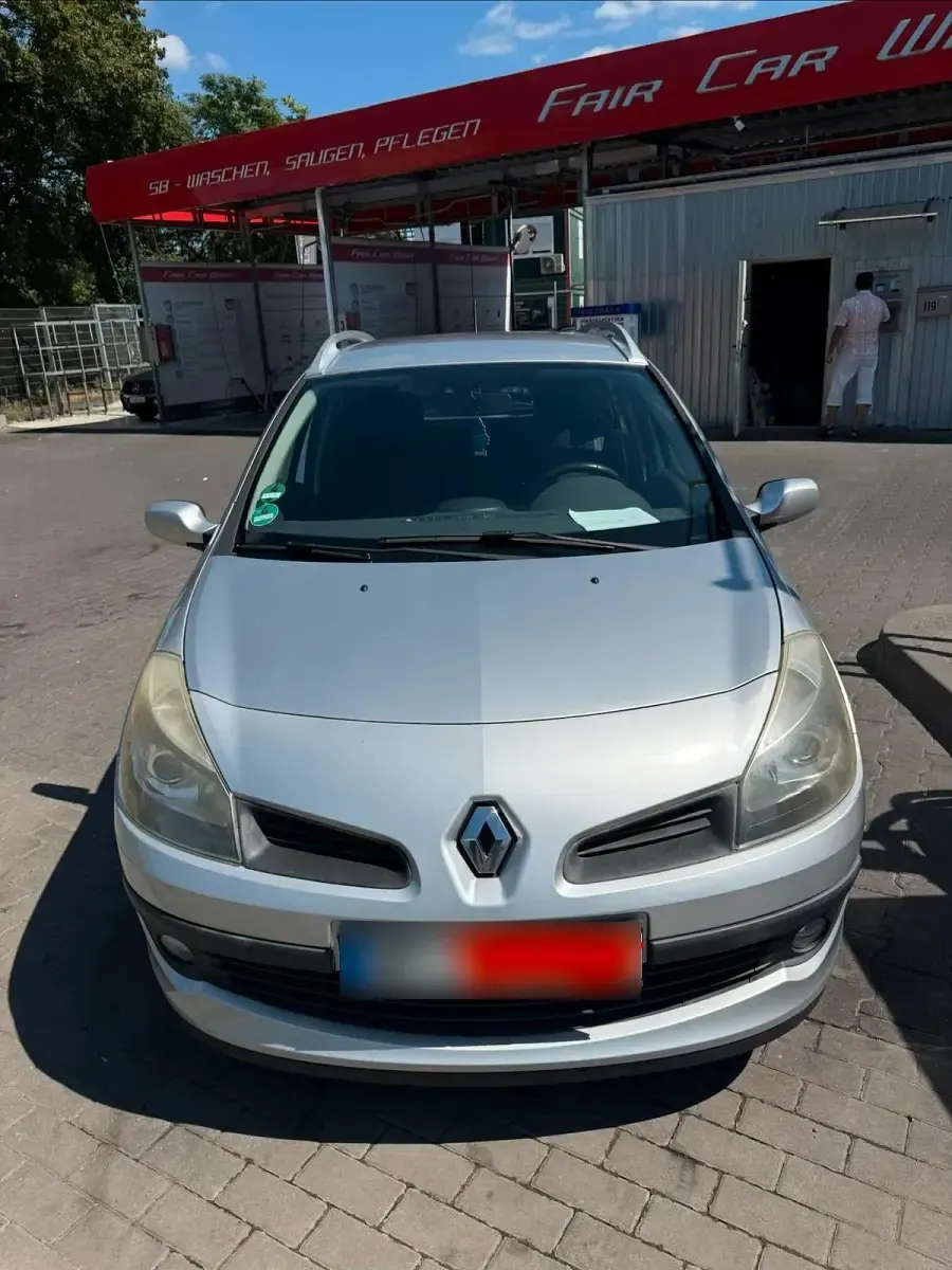 Gebraucht Renault Clio 100 PS (73 kW) 2008 Grau Kombi