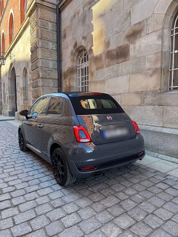 Gebraucht Fiat 500C S 105 PS (77 kW) 2017 Grau Cabrio