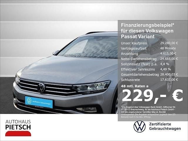 Silber Gebraucht 2023 VW Passat Business Kombi | 29.280 € (Guter Preis) - Bild 1/2