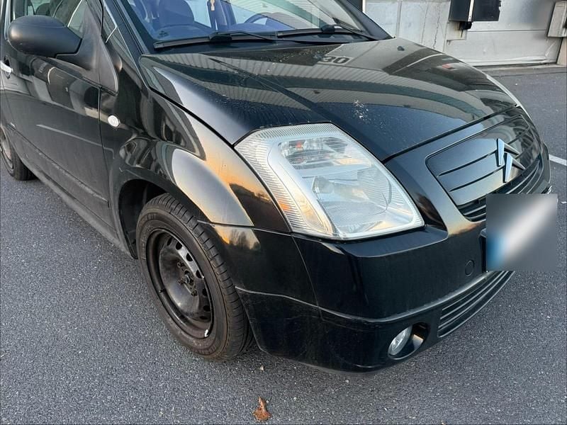 Gebraucht Citroën C2 71 PS (52 kW) 2004 Schwarz Kleinwagen