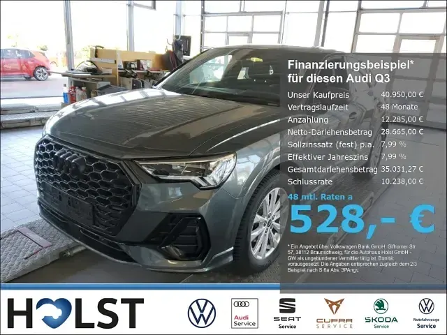 Gebraucht Audi Q3 Sportback S-Line 150 PS (110 kW) 2025 SUV