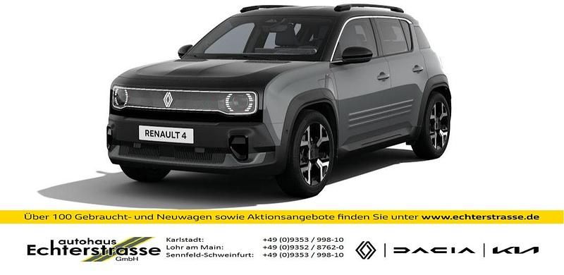 Schiefergrau / schwarz Neu 2025 Renault 4 E-Tech SUV | 35.495 € (Fairer Preis) - Bild 1/3