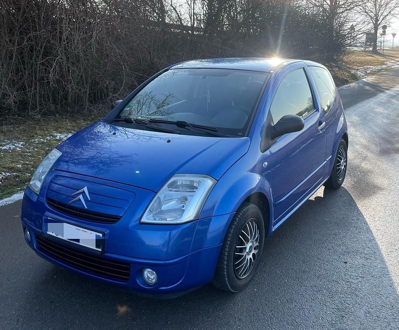 Blau Gebraucht 2006 Citroën C2 Kleinwagen | 1.100 € (Fairer Preis) - Bild 1/4