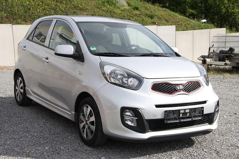 Silber Gebraucht 2015 Kia Picanto Kleinwagen | 7.850 € (Fairer Preis) - Bild 1/4