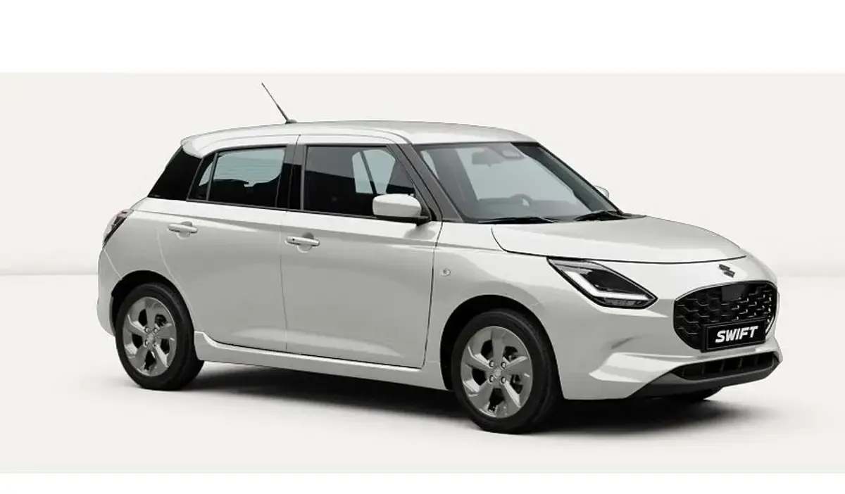 Neu Suzuki Swift Comfort+ 83 PS (61 kW) 2026 Pure white pearl metallic Kleinwagen