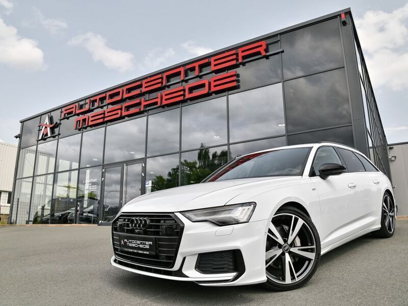 Weiß Gebraucht 2022 Audi A6 S-Line Kombi | 53.790 € (Teuer) - Bild 1/4