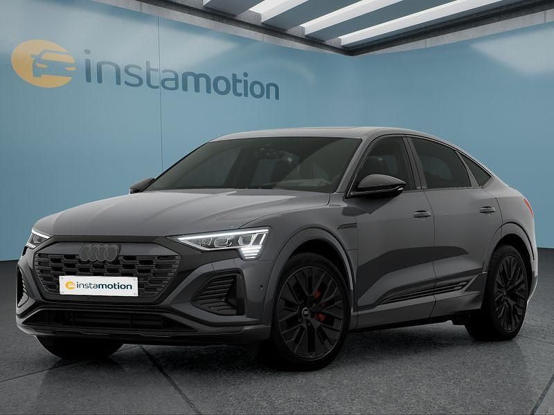 Grau Gebraucht 2023 Audi Q8 e-tron S-Line SUV | 75.749 € - Bild 1/4