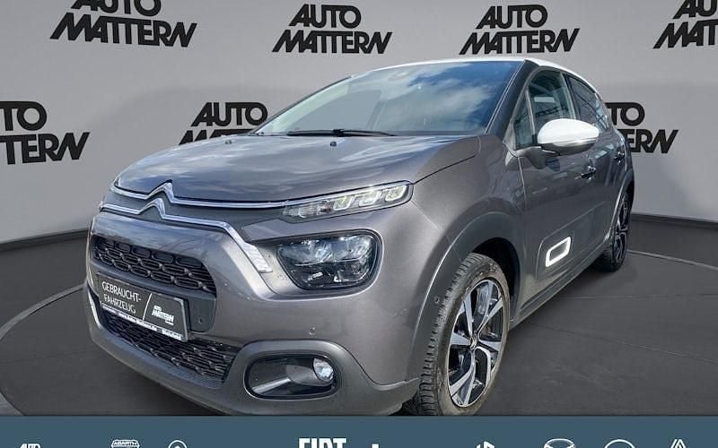 Grau Gebraucht 2021 Citroën C3 PureTech Kleinwagen | 14.990 € (Etwas zu teuer) - Bild 1/4