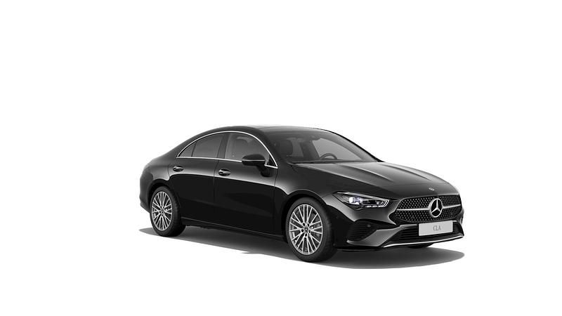 Nachtschwarz Neu 2025 Mercedes CLA220 Limousine | 58.840 € - Bild 1/4