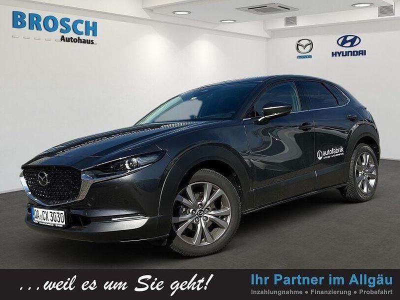 Machine gray Gebraucht 2023 Mazda CX-30 Exclusive SUV | 25.990 € (Fairer Preis) - Bild 1/3