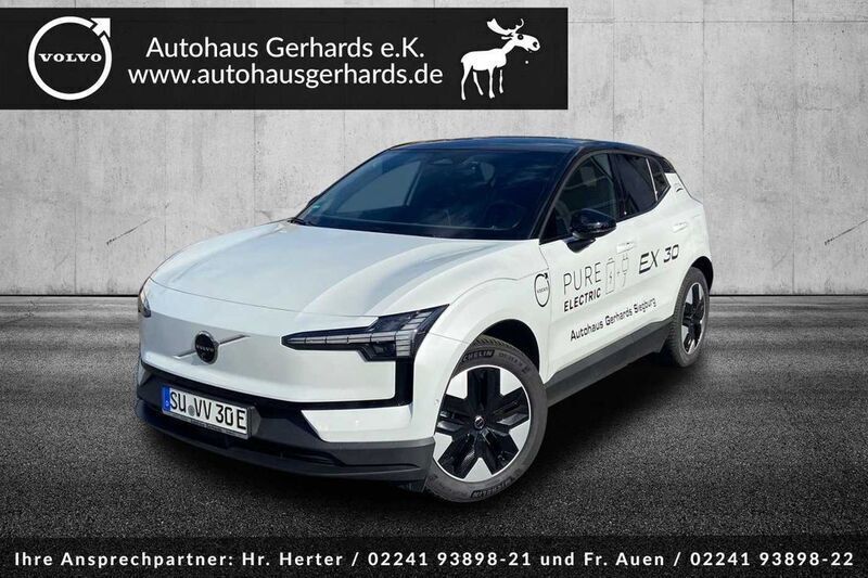 Crystal white pearl Gebraucht 2023 Volvo EX30 Ultra SUV | 38.888 € (Etwas zu teuer) - Bild 1/4