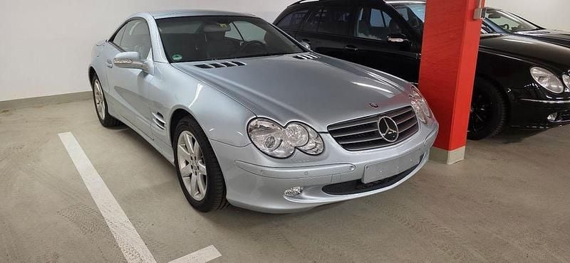 Gebraucht Mercedes SL500 306 PS (225 kW) 2003 Silber Cabrio