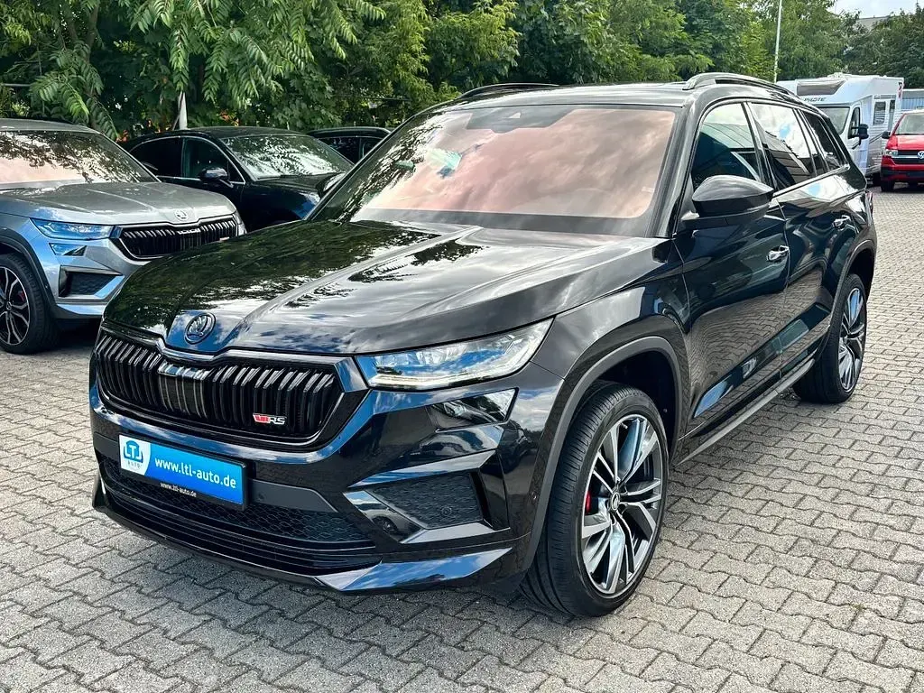 Gebraucht Skoda Kodiaq RS 245 PS (180 kW) 2022 Schwarzmagic perleffekt (metallic) SUV