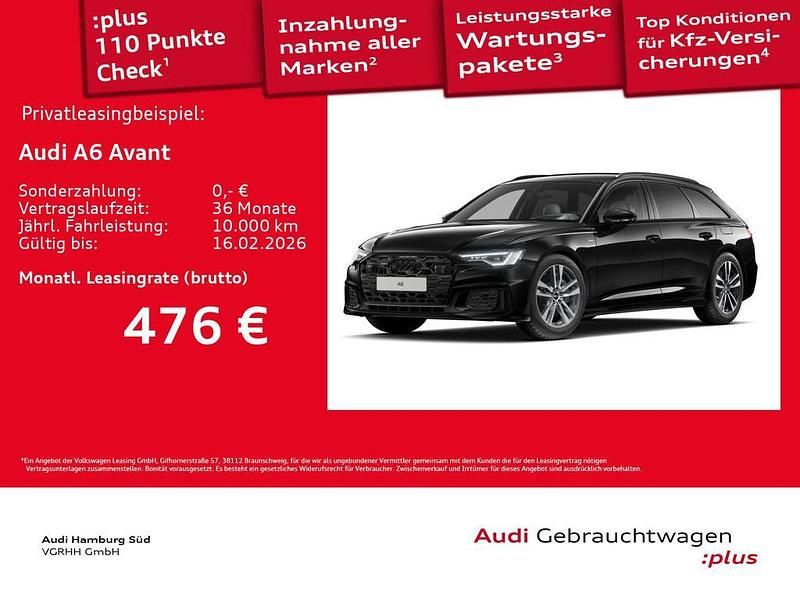 0e mythosschwarz metallic Gebraucht 2025 Audi A6 S-Line Kombi | 52.950 € (Fairer Preis) - Bild 1/1