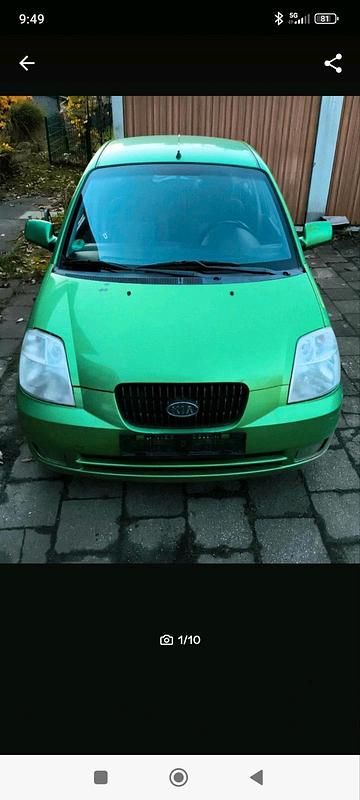 Grün Gebraucht 2004 Kia Picanto Kleinwagen | 1.500 € (Fairer Preis) - Bild 1/4