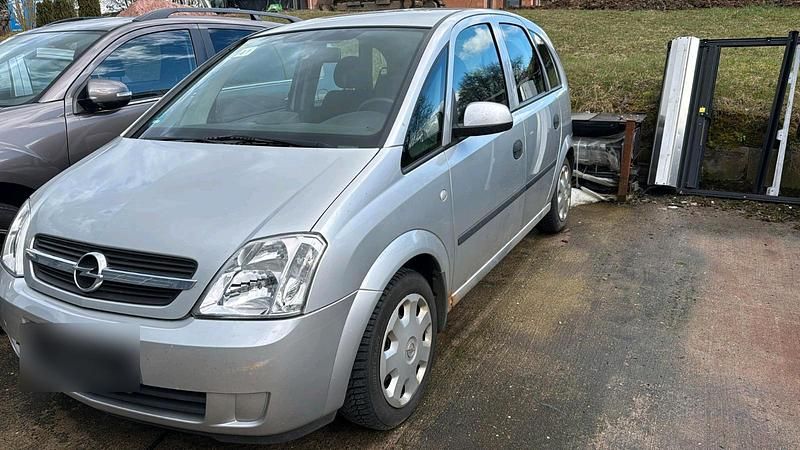 Gebraucht Opel Meriva 125 PS (91 kW) 2003 Silber Van / Kleinbus