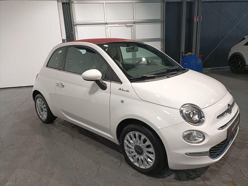 Weiß Gebraucht 2021 Fiat 500C Dolcevita Cabrio | 11.660 € (Guter Preis) - Bild 1/4