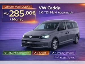 Neu VW Caddy Maxi 122 PS (89 kW) 2026 Grau (grau, weiß, schwarz) Van / Kleinbus