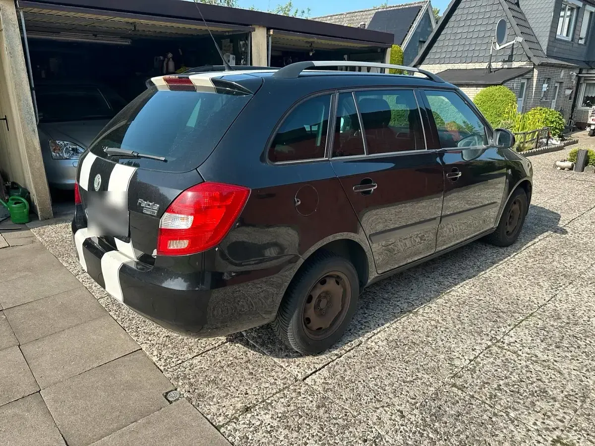 Gebraucht Skoda Fabia 86 PS (63 kW) 2008 Schwarz Kombi
