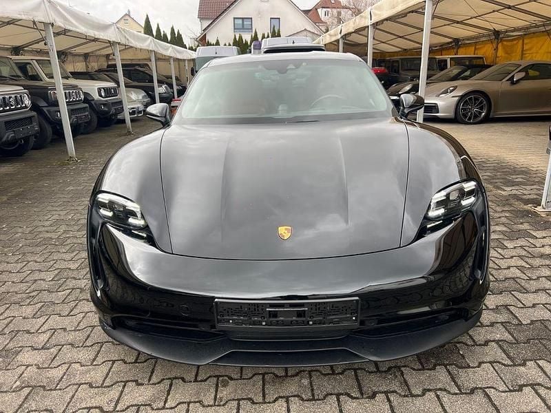 Gebraucht Porsche Taycan 350 kW (476 PS) 2021 Schwarz Limousine